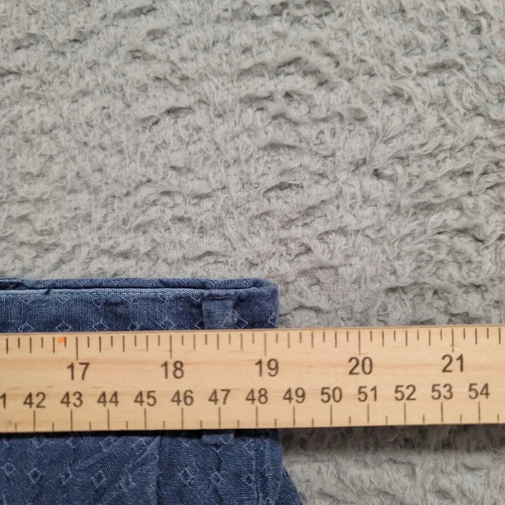 Polo‎ Ralph Lauren Shorts Mens 38 Blue Geometric Straight Fit Casual Lightweight
